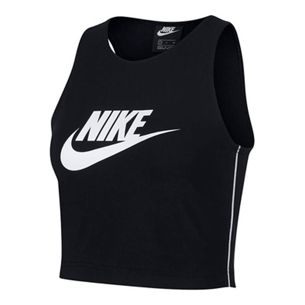 Maiou Nike W NSW HRTG TANK XS Negru Femei photo 1 Maiou Nike W NSW HRTG TANK XS Negru Femei photo 1