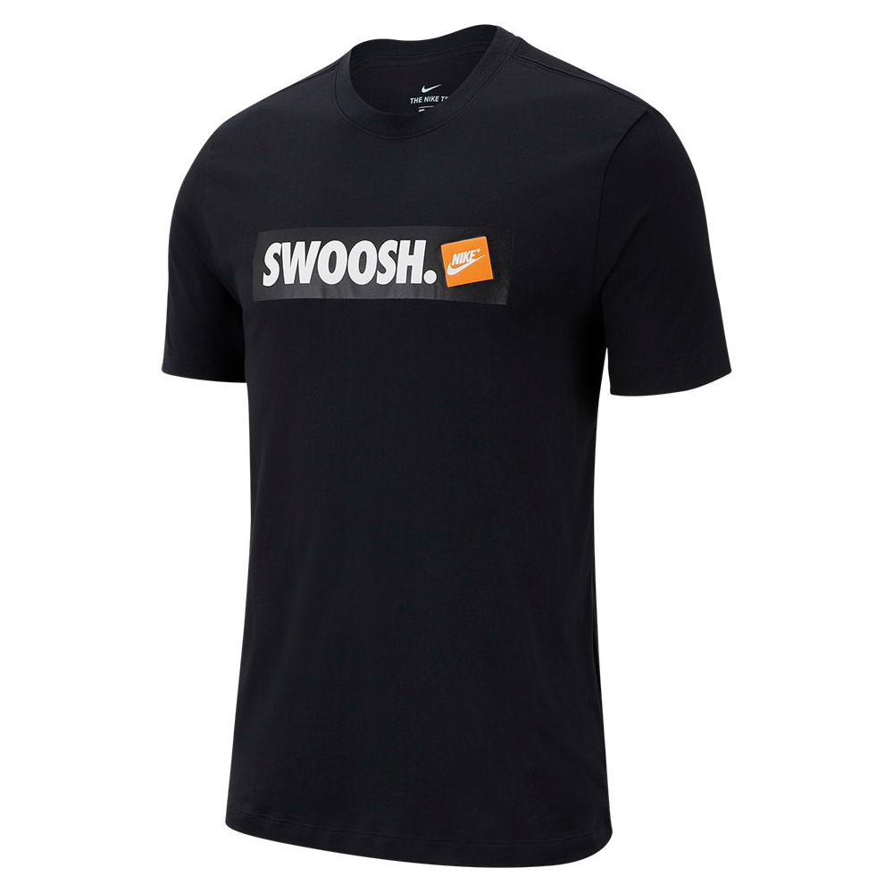 Tricou bărbătesc Nike TEE SWOOSH BMPR STKR L Negru photo 1 Tricou bărbătesc Nike TEE SWOOSH BMPR STKR L Negru photo 1