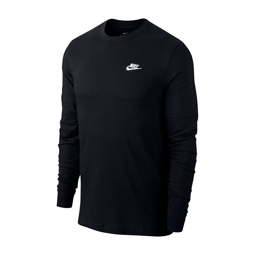 Hanorac pt bărbați Nike LS NSW Club Tee XL Negru photo 1 Hanorac pt bărbați Nike LS NSW Club Tee XL Negru photo 1