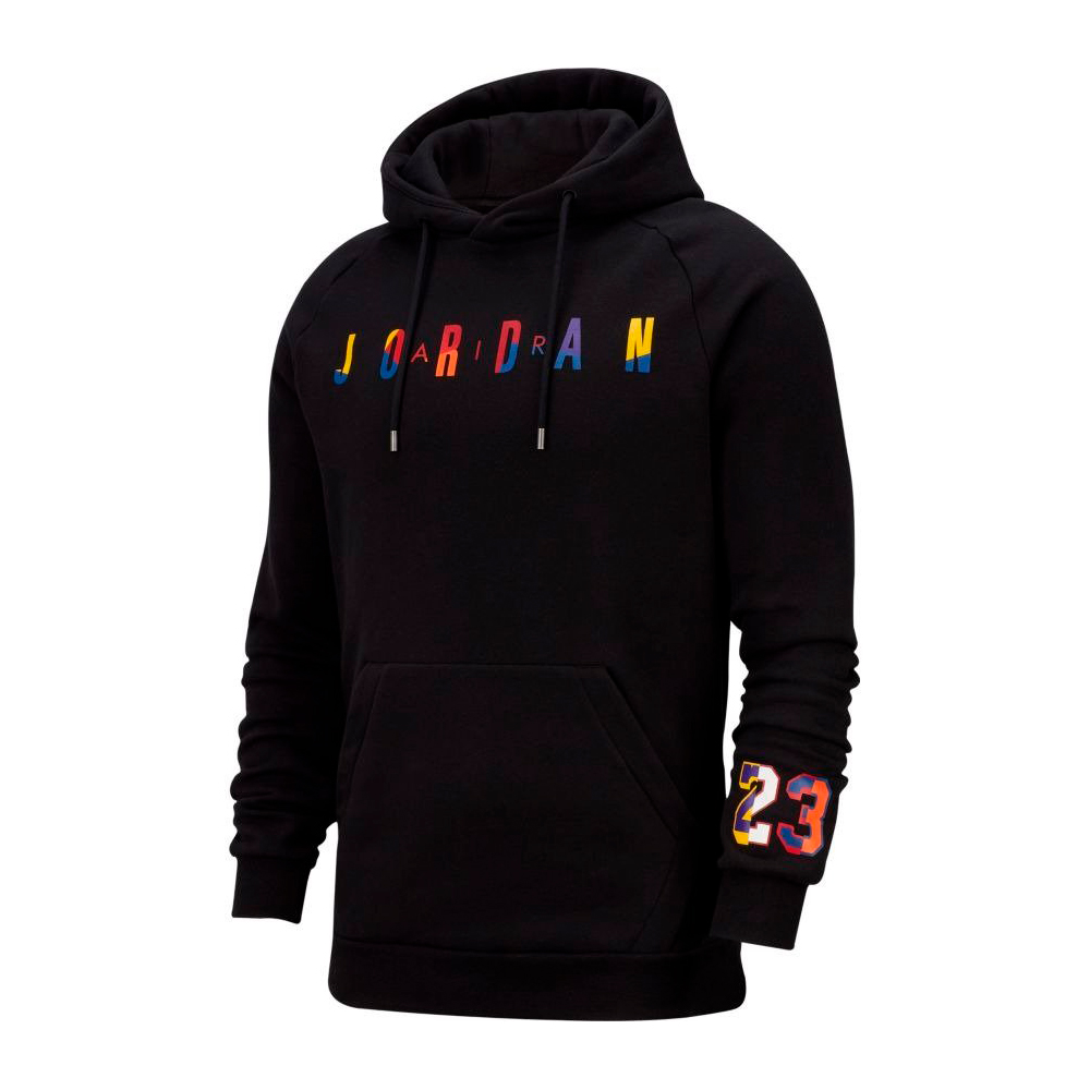 Hanorac pt bărbați Nike M J SPRT DNA HBR FLEECE PO L Negru photo 1
