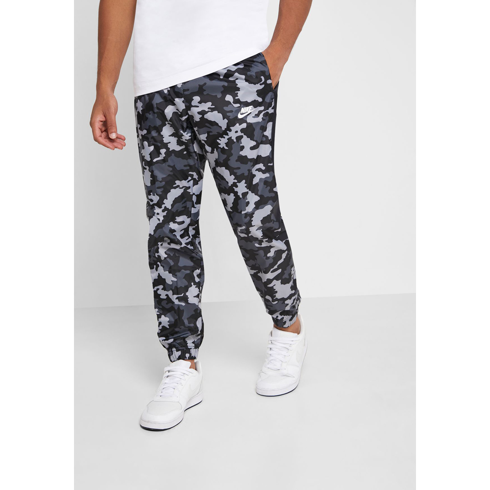 Брюки Nike CE PANT CF WVN TRK CAMO L Черный Мужской photo 2