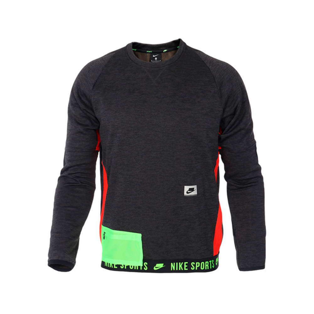 Hanorac pt bărbați Nike M NK THRMA CREW PX L Negru photo 1