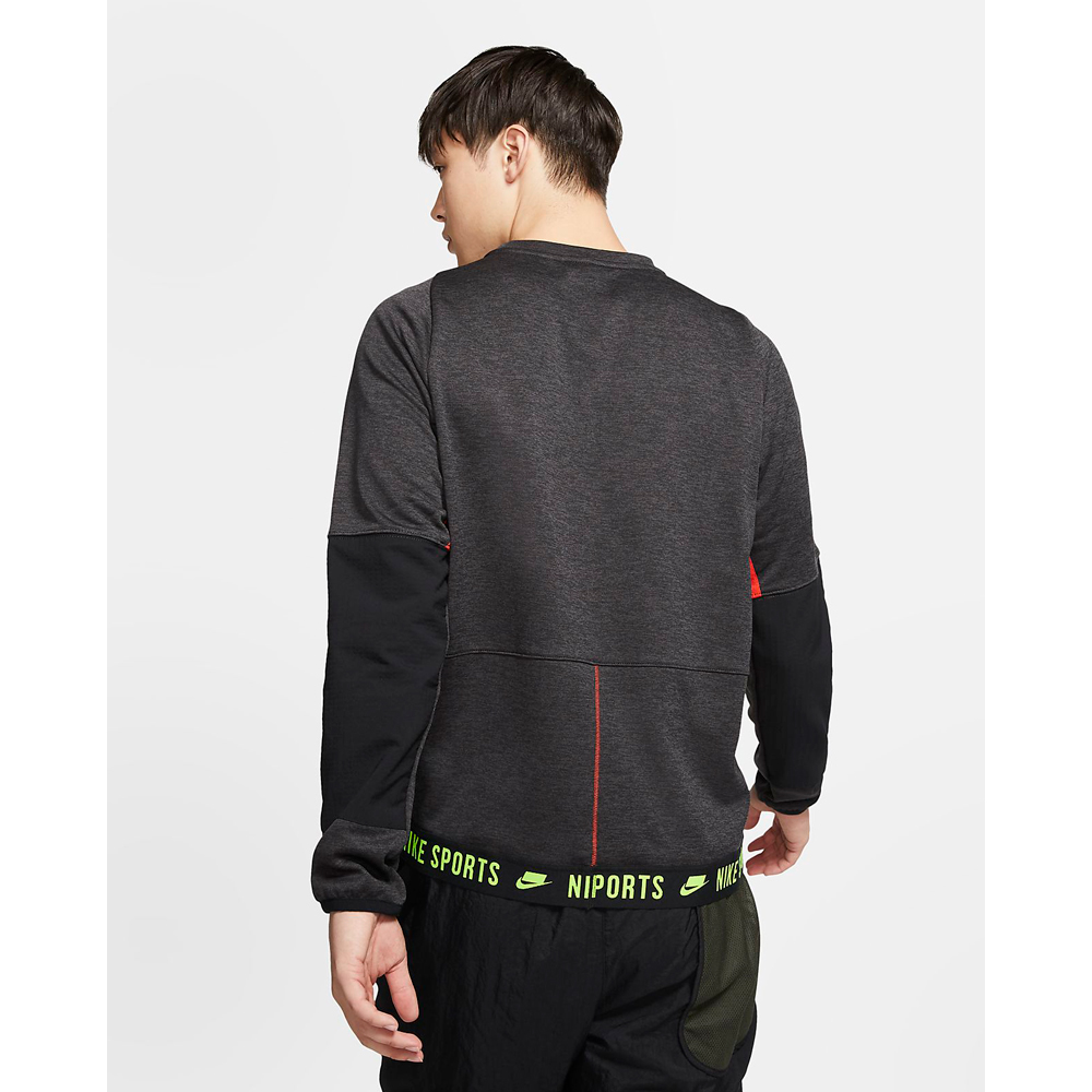 Hanorac pt bărbați Nike M NK THRMA CREW PX L Negru photo 5