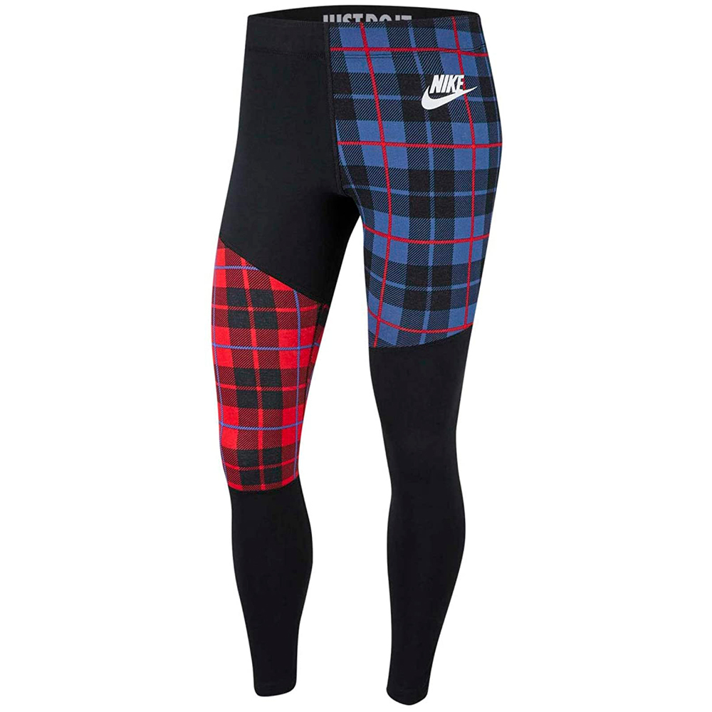 Легинсы Nike W NSW LGGNG PLAID S Черный Женский photo 1 Легинсы Nike W NSW LGGNG PLAID S Черный Женский photo 1