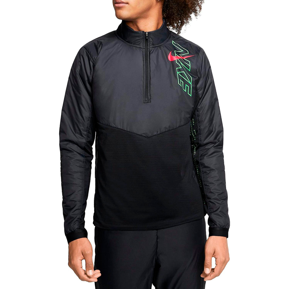 Hanorac pt bărbați Nike ELMNT TRACK TOP AIR L Negru-gri photo 5