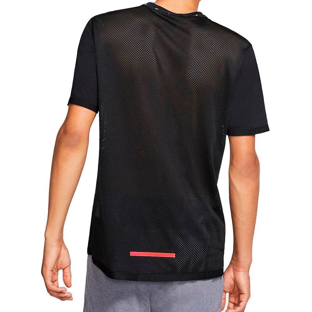 Футболка мужская Nike M NK WILD RUN TOP SS MESH L Черный photo 2