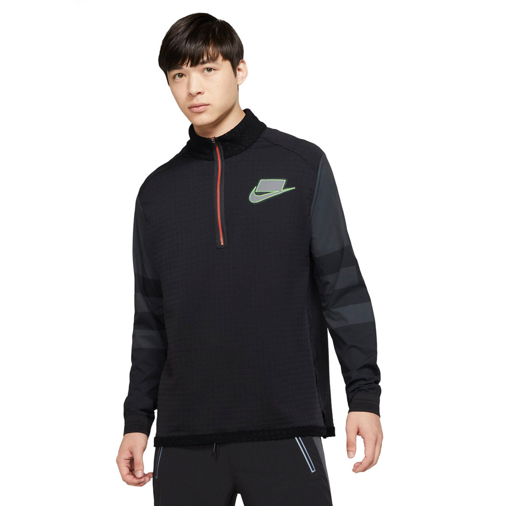 Hanorac pt bărbați Nike M NK WILD RUN MIDLAYER L Negru photo 4