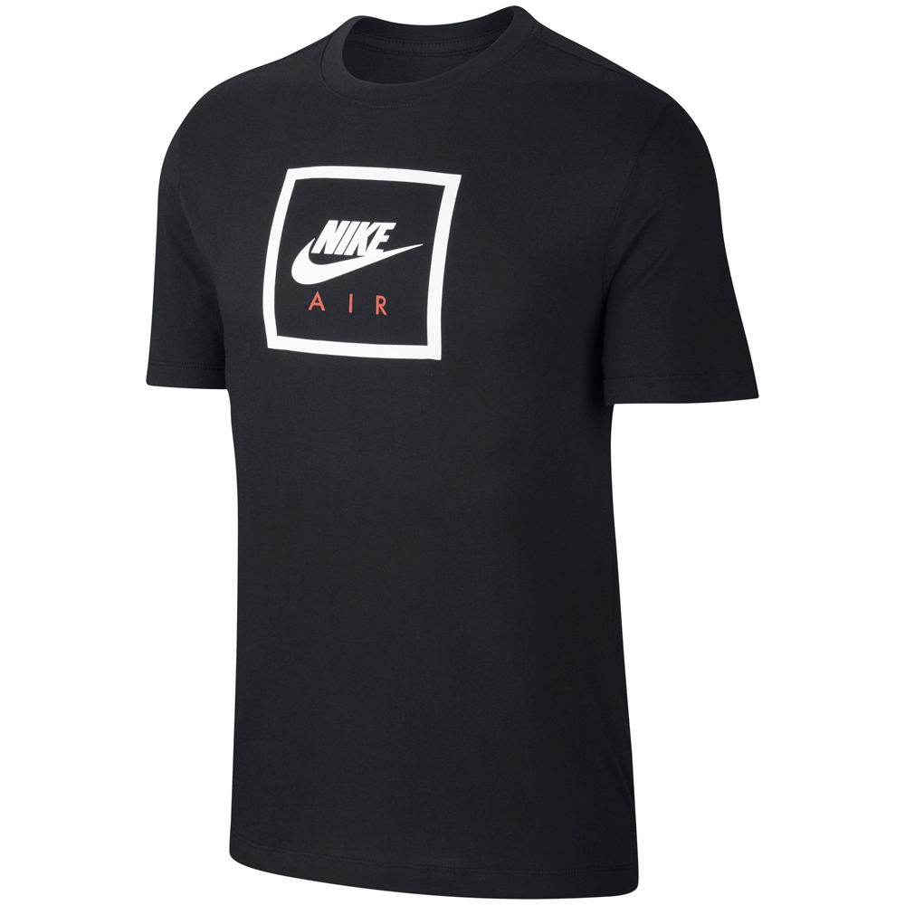 Tricou bărbătesc Nike M NSW SS TEE AIR 2 L Negru photo 1 Tricou bărbătesc Nike M NSW SS TEE AIR 2 L Negru photo 1
