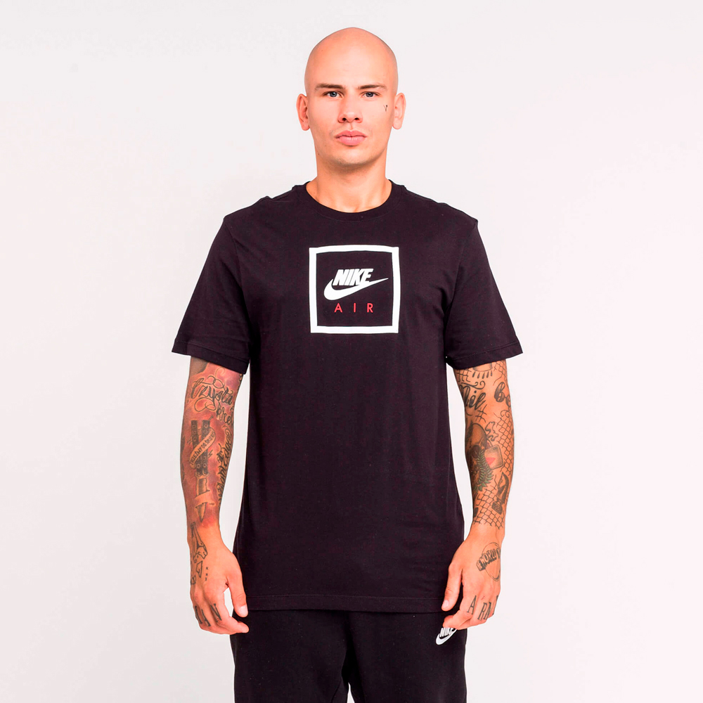 Tricou bărbătesc Nike M NSW SS TEE AIR 2 L Negru photo 2
