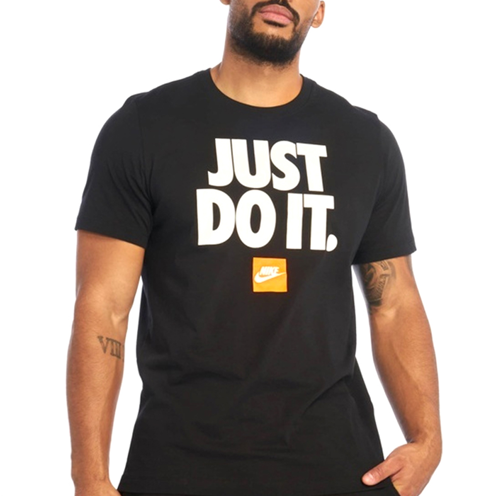 Футболка мужская Nike M NSW SS TEE JDI 3 L Черный photo 3