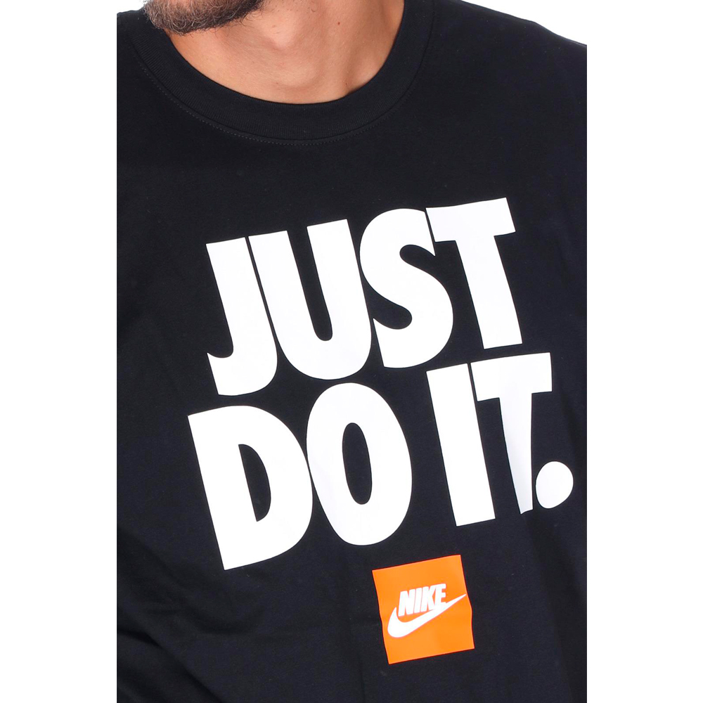 Футболка мужская Nike M NSW SS TEE JDI 3 L Черный photo 4