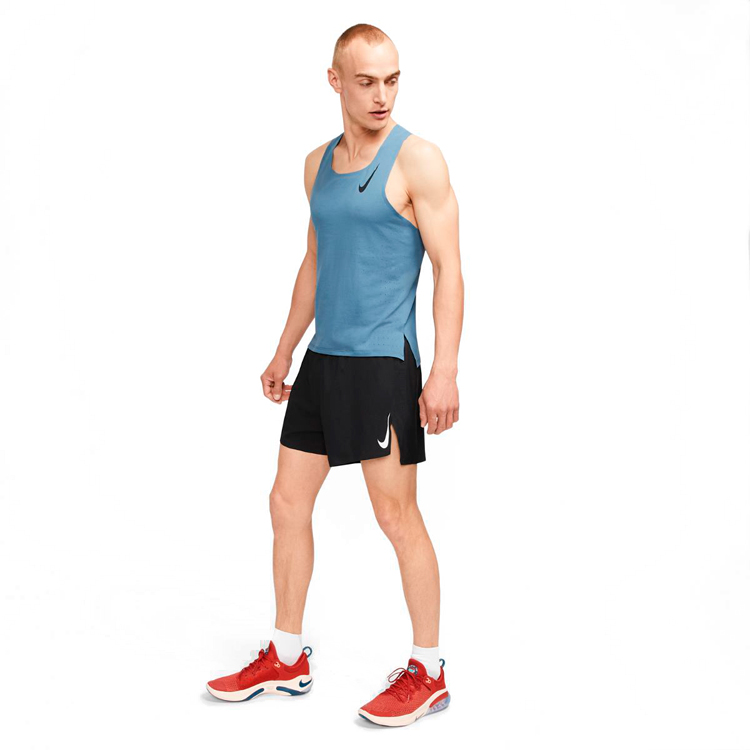 Sorti de bărbați Nike M NK AROSWFT 4IN SHORT S Negru photo 3