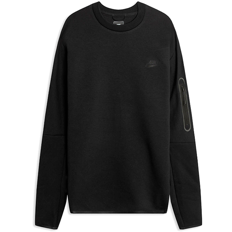 Hanorac pt bărbați Nike M NSW TCH FLC CRW L Negru photo 1 Hanorac pt bărbați Nike M NSW TCH FLC CRW L Negru photo 1