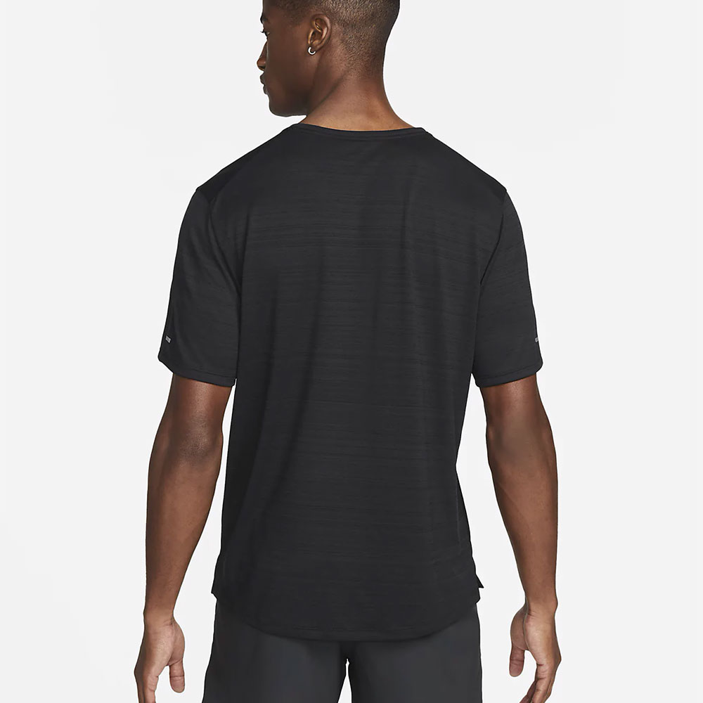 Tricou bărbătesc Nike M NK DF MILER TOP SS 2XL Negru photo 3