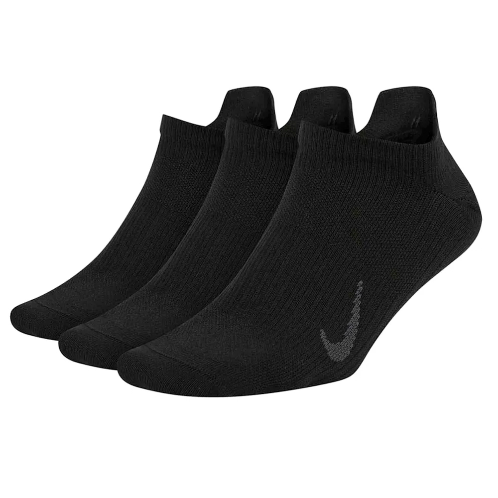 Носки Nike W NK EVERYDAY PLUS LTWT NS 3PR/CV2964-010/Черный photo 1 Носки Nike W NK EVERYDAY PLUS LTWT NS 3PR/CV2964-010/Черный photo 1