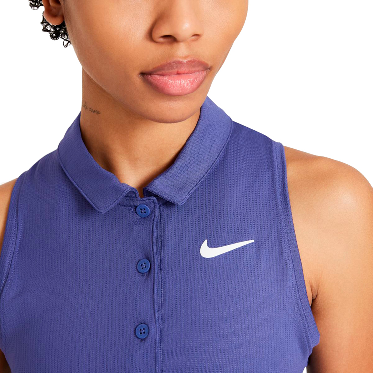 Rochie Nike W NKCT VCTRY POLO DRSS PRFRMNC / Femei / L / Albastru photo 4