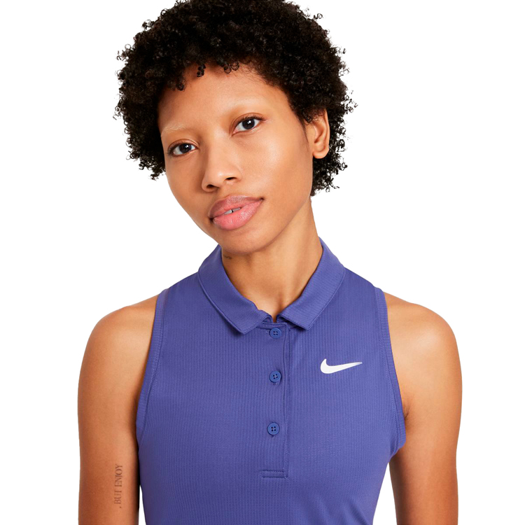Rochie Nike W NKCT VCTRY POLO DRSS PRFRMNC / Femei / L / Albastru photo 6