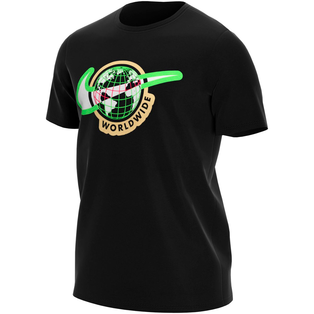 Tricou bărbătesc Nike M NSW SS TEE SWOOSH WORLDWIDE L Negru photo 1 Tricou bărbătesc Nike M NSW SS TEE SWOOSH WORLDWIDE L Negru photo 1