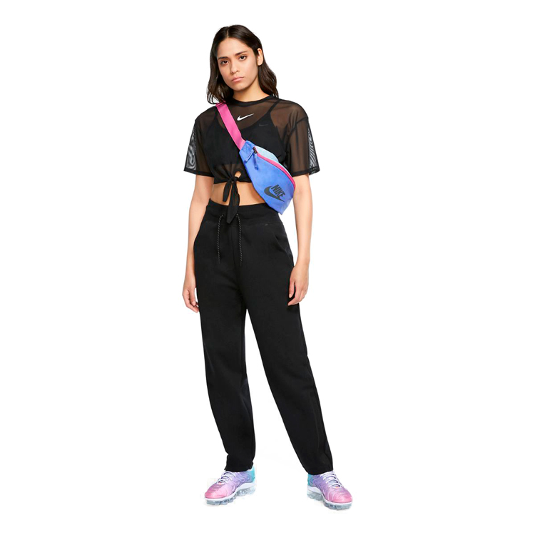 Брюки Nike W NSW TCH FLC OH PANT L Черный Женский photo 3