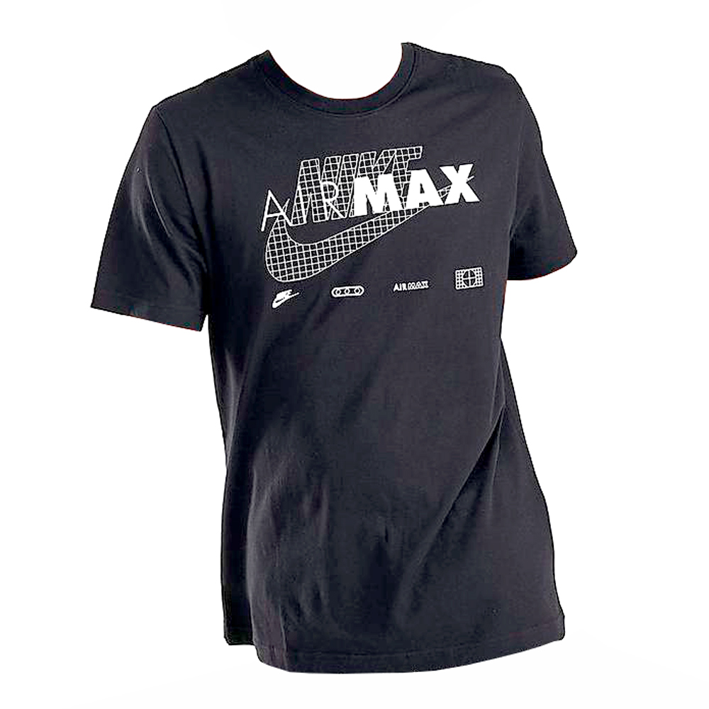 Tricou bărbătesc Nike M NSW AIR MAX SS TEE L Negru photo 1