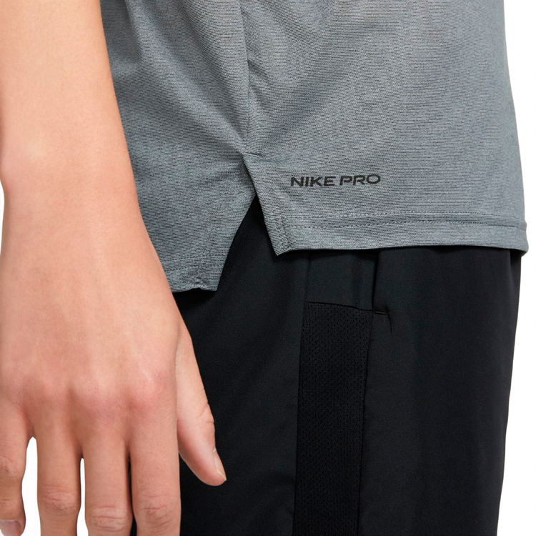 Футболка мужская Nike M NP DF HPR DRY TOP SS 2XL Серый photo 5