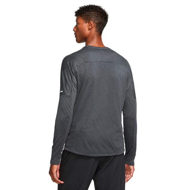 Hanorac pt bărbați Nike M NK DF ELMNT TOP HZ TRAIL L Negru photo 9