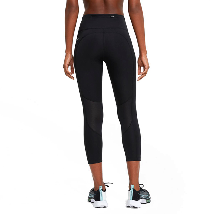 Легинсы Nike W NK DF FAST CROP / Женский / L / Черный photo 3
