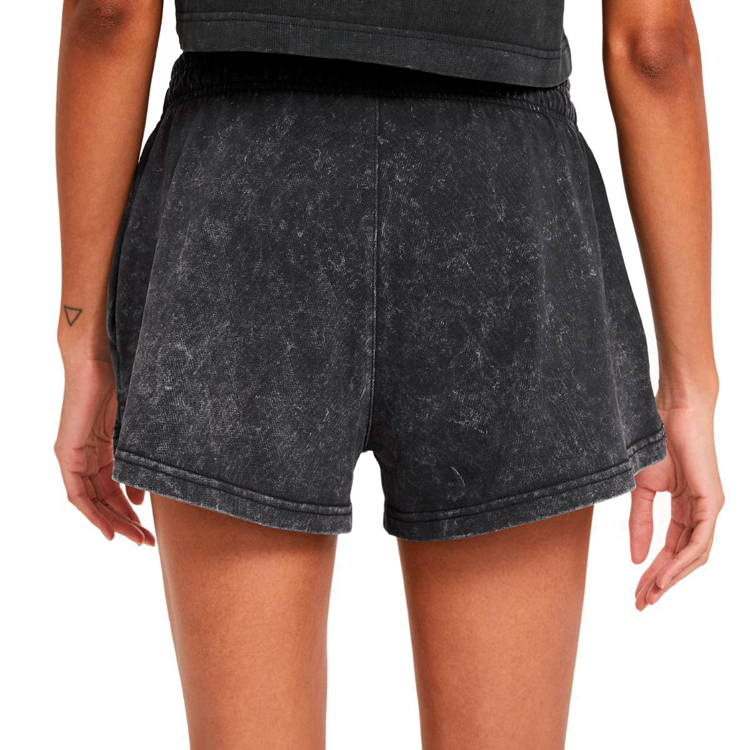 Шорты Nike W NSW WASH SHORT HR L Серый Женский photo 2