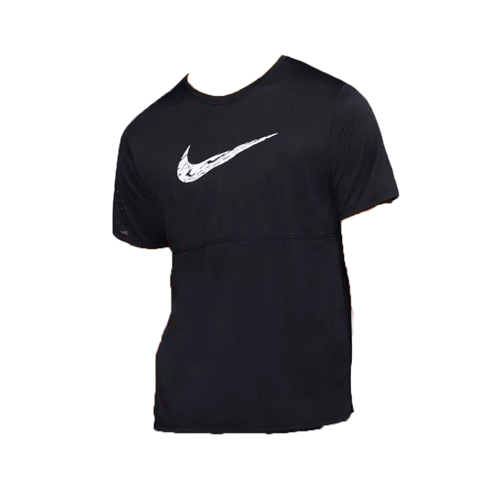 Tricou bărbătesc Nike BREATHE RUN TOP  S Negru photo 1