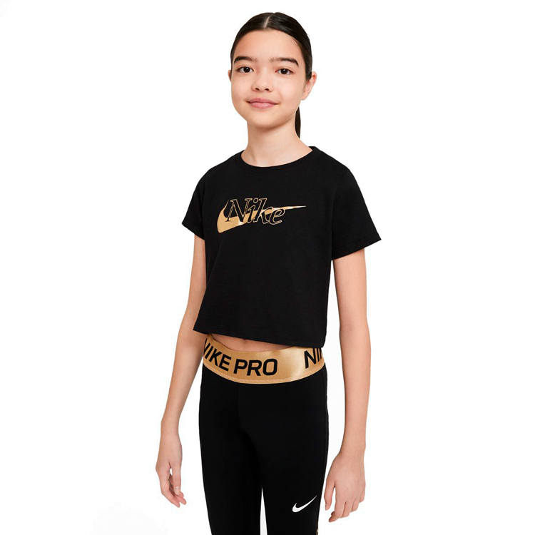 Tricou Nike G NSW TEE CROP RTLP / Femei / M / Negru photo 1 Tricou Nike G NSW TEE CROP RTLP / Femei / M / Negru photo 1
