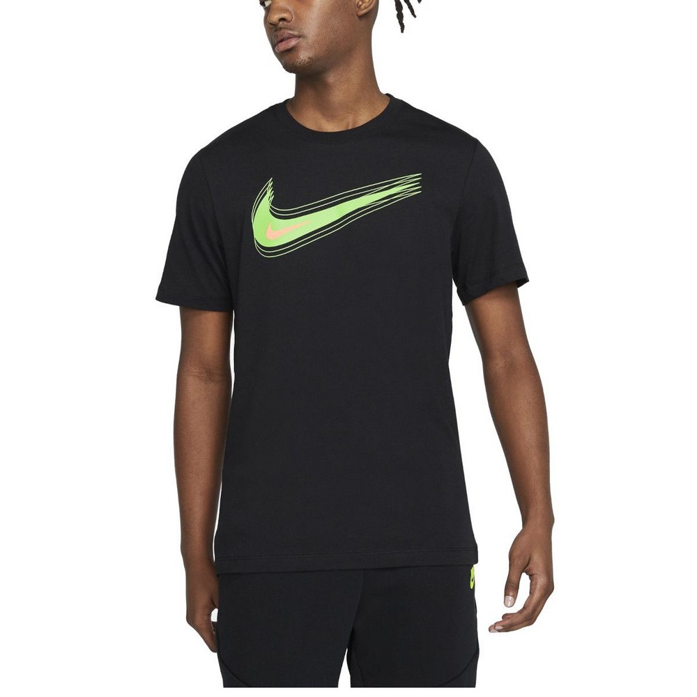 Tricou bărbătesc Nike M NSW TEE SWOOSH 12 MONTH L Negru photo 2