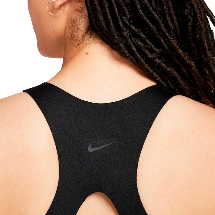 Bra sportive Nike W NK DF ALPHAS HS FRONT ZIP B / Femei / XSA-C / Negru photo 4