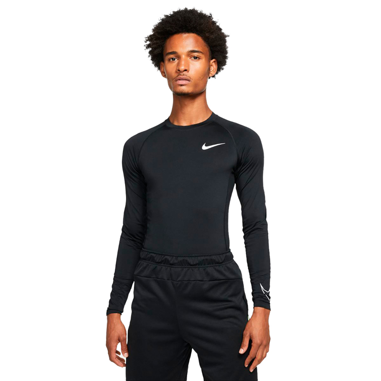 Hanorac pt bărbați Nike M NP DF TIGHT TOP LS XL Negru photo 2