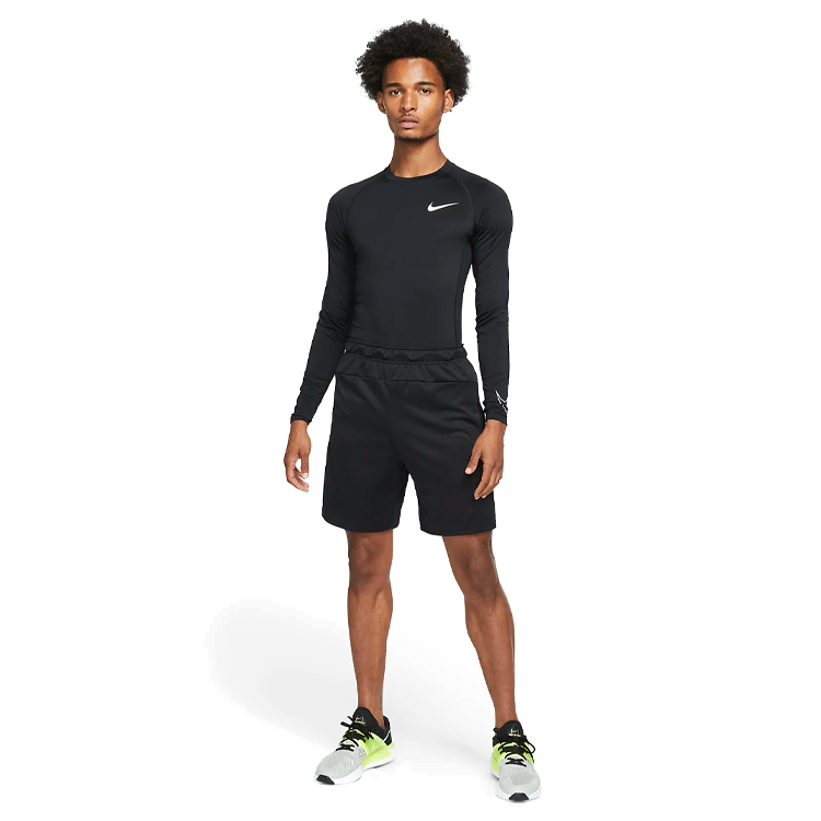 Hanorac pt bărbați Nike M NP DF TIGHT TOP LS XL Negru photo 3
