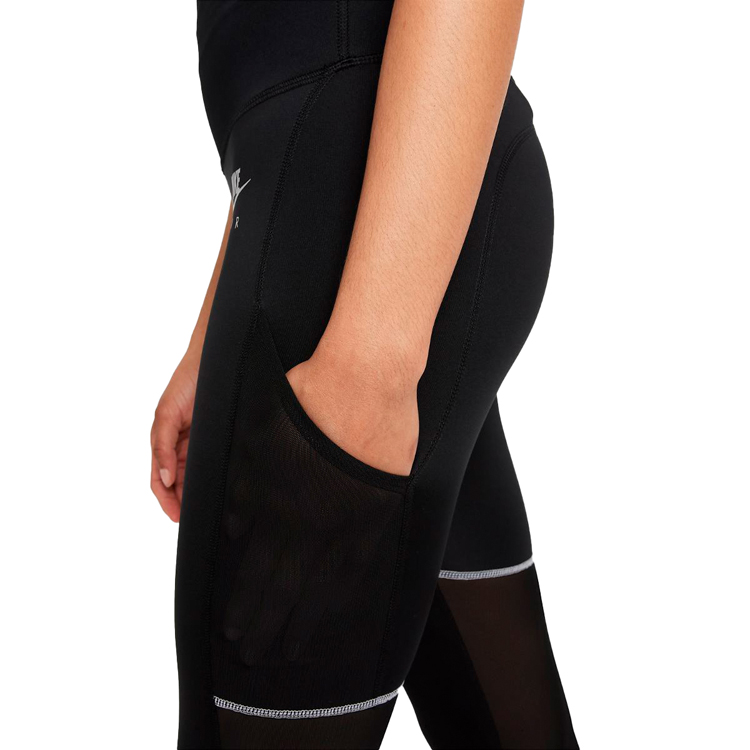 Легинсы Nike W NK AIR DF 7_8 TIGHT / Женский / L / Черный photo 3