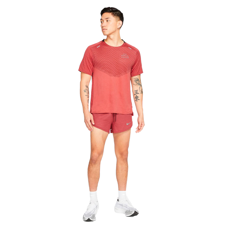 Футболка мужская Nike M NK DFADV RUN DVN TECHKNIT SS L Красный photo 4