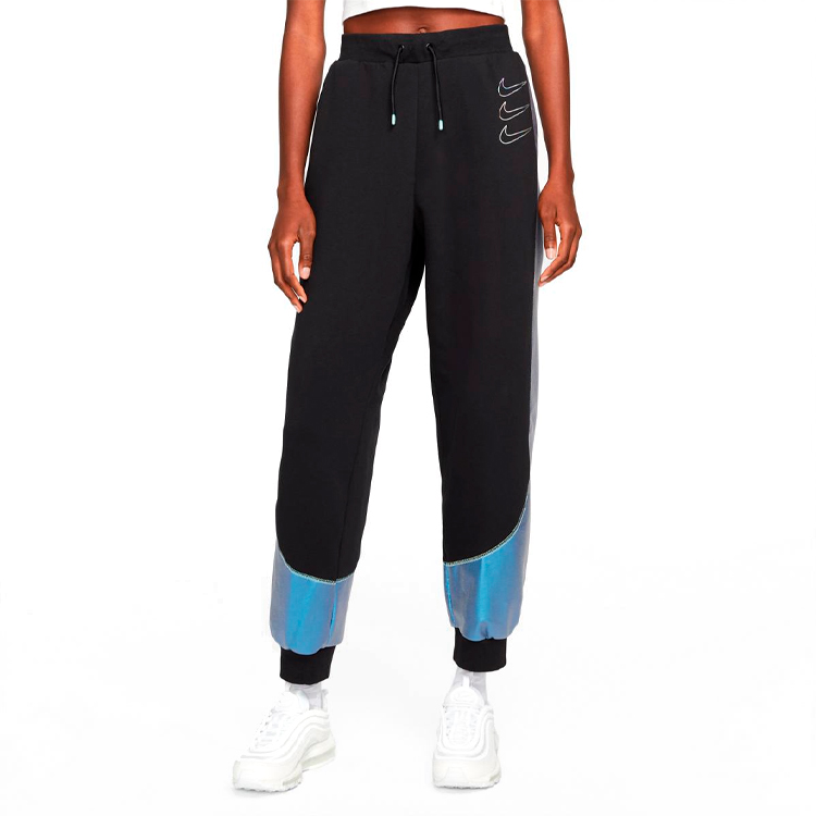 Брюки Nike W NSW GX MR FLC JGGR OPAL XS Черный Женский photo 2