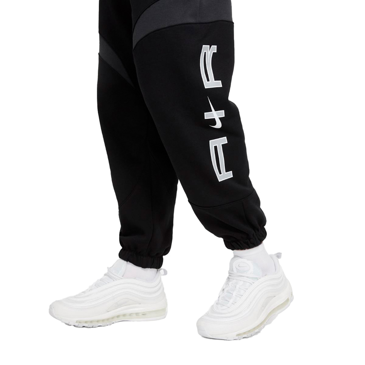 Брюки Nike W NSW AIR FLC MR JGGR XS Черный Женский photo 6