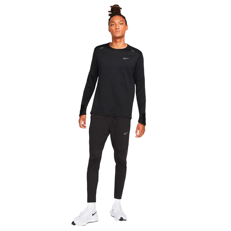 Hanorac pt bărbați Nike M NK TF RPL ELMNT CREW L Negru photo 4