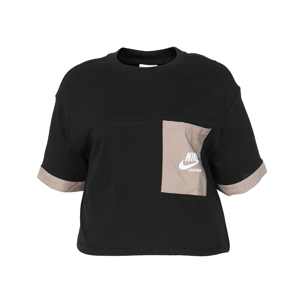 Nike W NSW SS TOP HTG L Черный Женский photo 1 Nike W NSW SS TOP HTG L Черный Женский photo 1