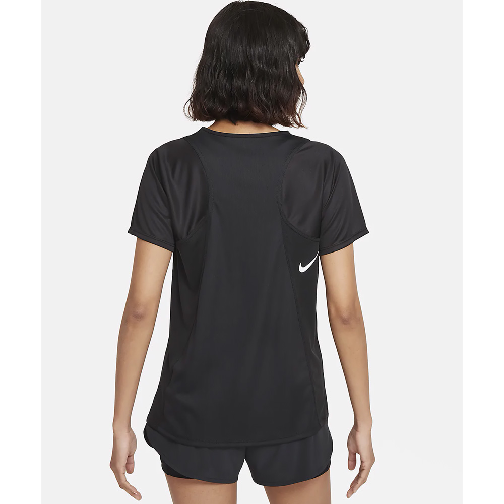 Tricou Nike W NK DF RACE TOP SS / Femei / M / Negru photo 3