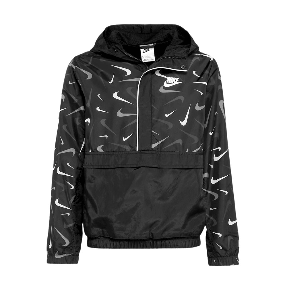 Hanorac Nike B NSW WVN ANORAK AOP / Barbati / L / Negru photo 1