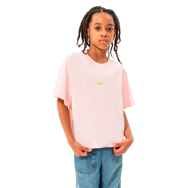 Футболка Nike G NSW TEE ESSNTL SS BOXY / Женский / S / Розовый photo 2