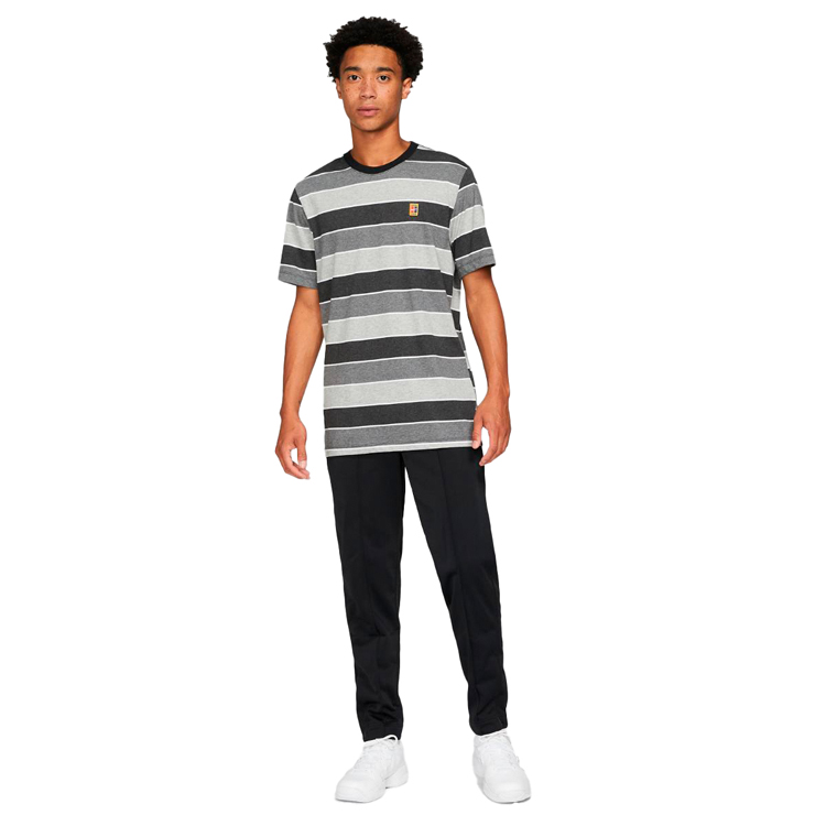 Tricou bărbătesc Nike M NKCT EMB STRIPES TEE L Gri photo 2