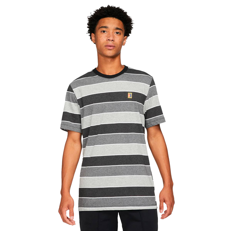 Tricou bărbătesc Nike M NKCT EMB STRIPES TEE L Gri photo 5