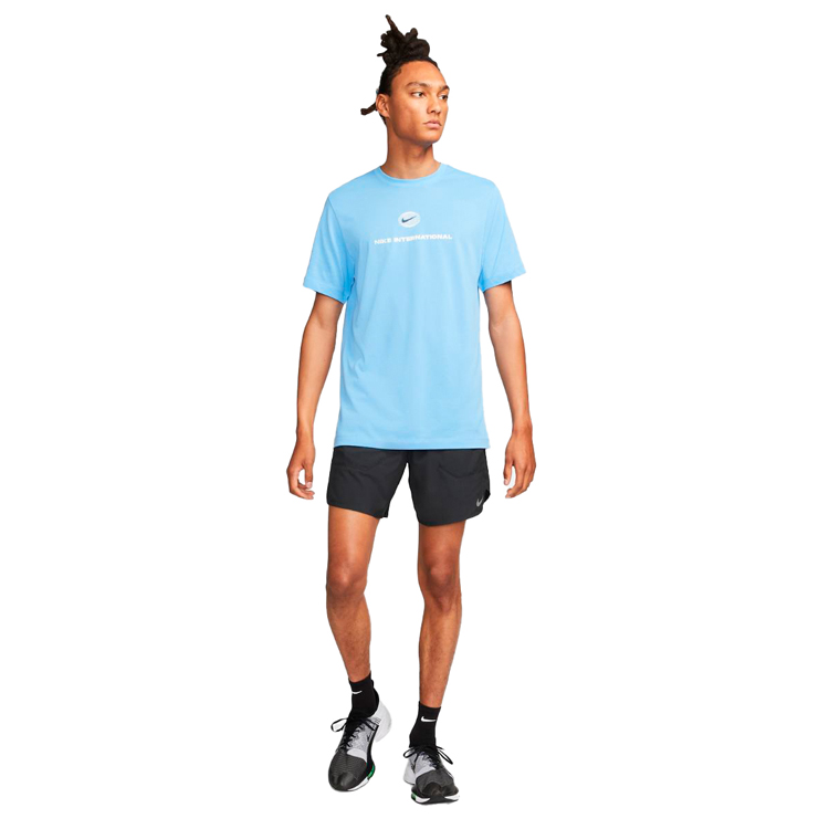 Sorti de bărbați Nike M NK DF STRIDE 2IN1 SHRT 7IN L Negru photo 6