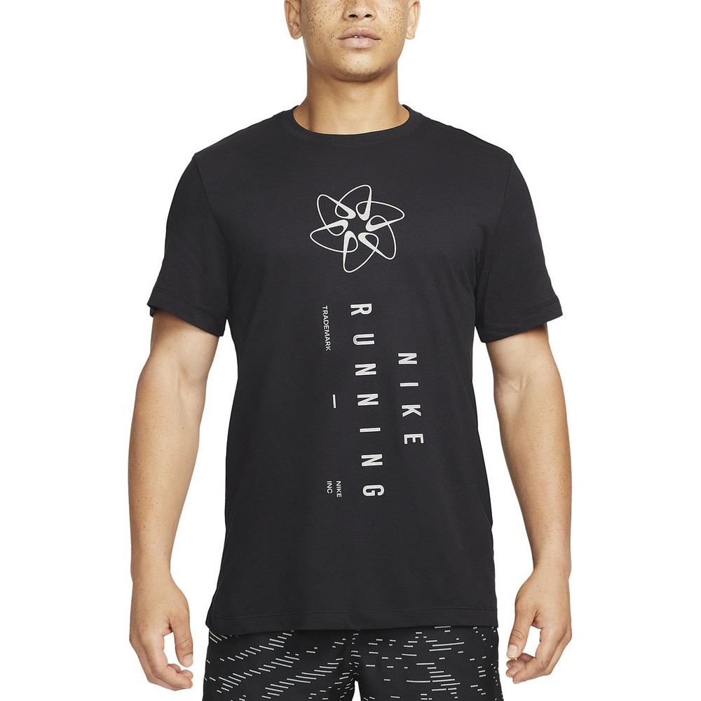 Tricou bărbătesc Nike U NK DF TEE RUN DIVISION 2XL Negru photo 2