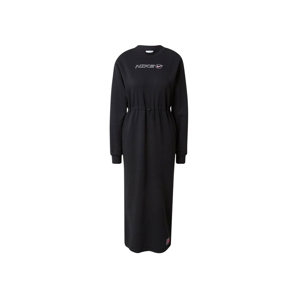 Rochie Nike W NSW IC FLC LS DRESS M Negru Femei photo 1 Rochie Nike W NSW IC FLC LS DRESS M Negru Femei photo 1