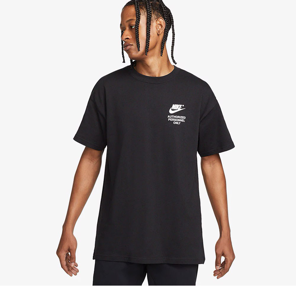 Tricou bărbătesc Nike M NSW AUTHRZD  PERSONNEL TEE S Negru photo 3