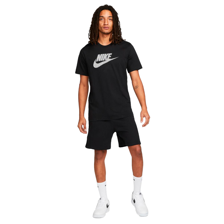 Tricou bărbătesc Nike M NSW HYBRID SS TOP XS Negru photo 2